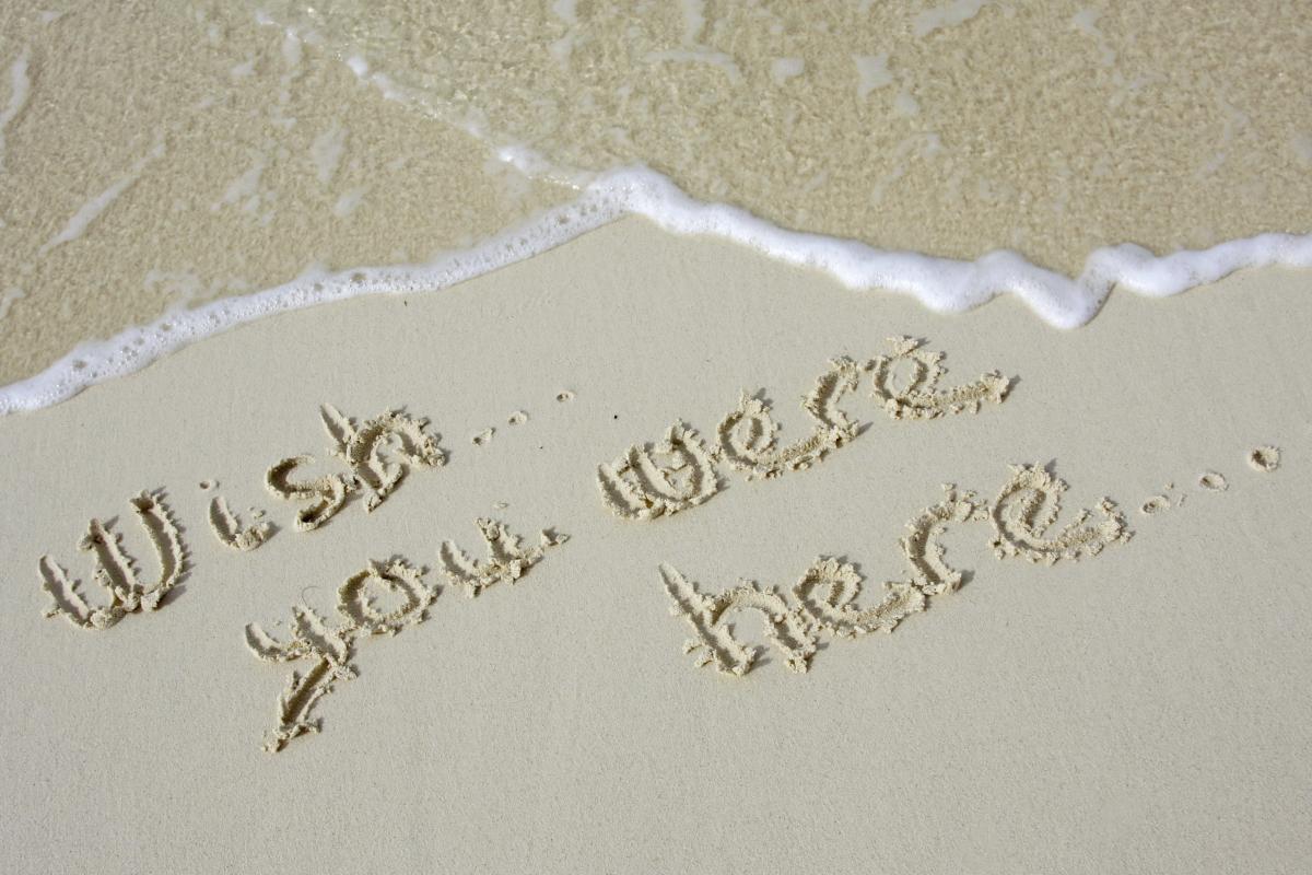 writing-beach